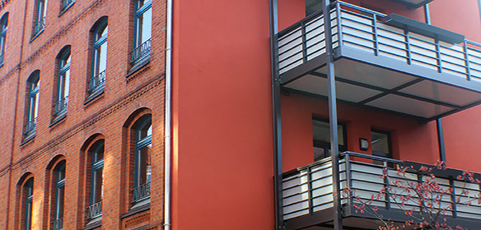 Hannover Franz-Bork-Straße, energetische Sanierung eines denkmalgeschützten Gebäudes mit Dachgeschossaufbau und Aufzugschacht, MACON BAU GmbH Magdeburg
